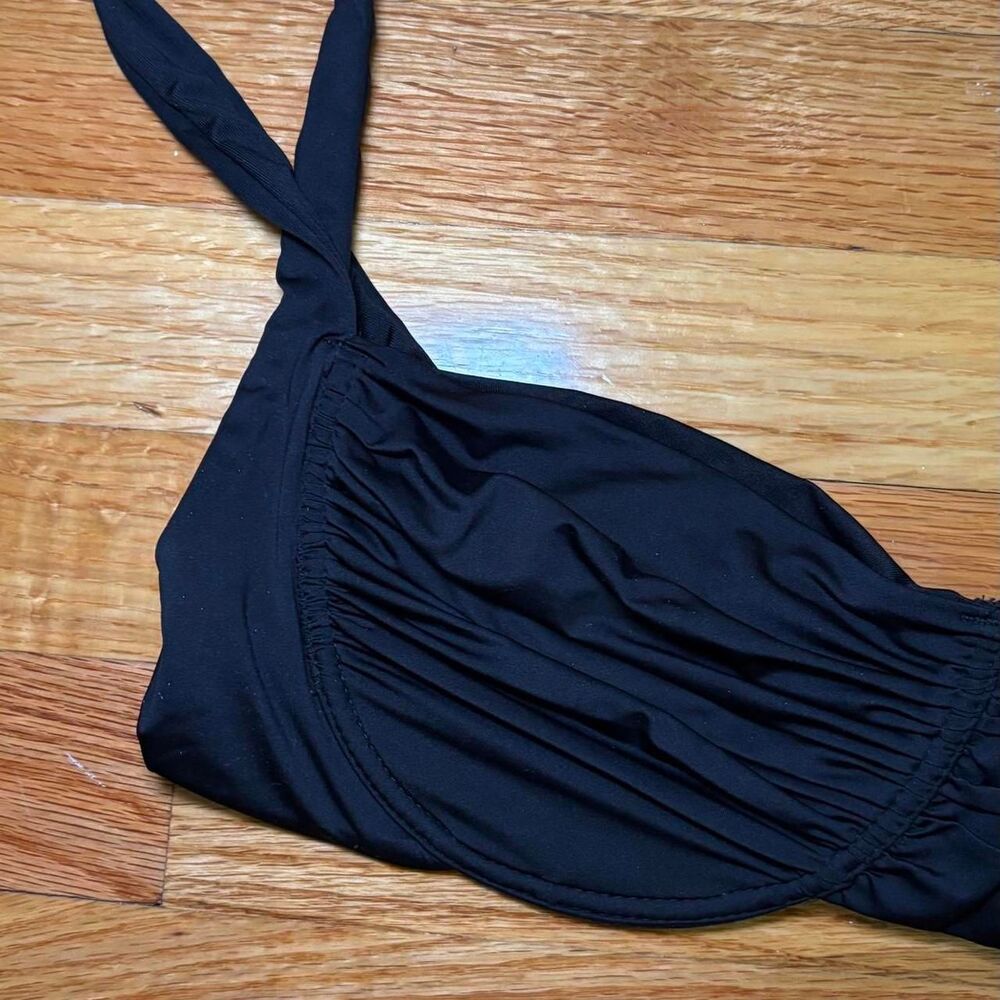 Tezenis Women's Black Bikini-and-tankini-tops